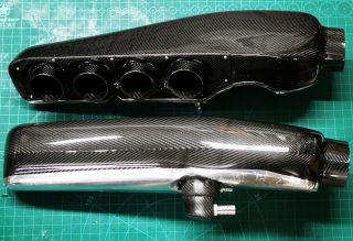 Carbon fibre TVR Cerbera airboxes